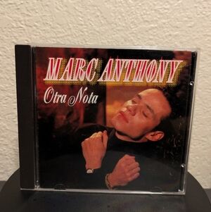Sony CD - Marc Anthony Otra Nota - Black and Red